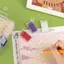 Hộp khoan phụ kiện thêu GILL, DIY có tay cầm Hộp lưu trữ hạt Perler, Hộp lưu trữ