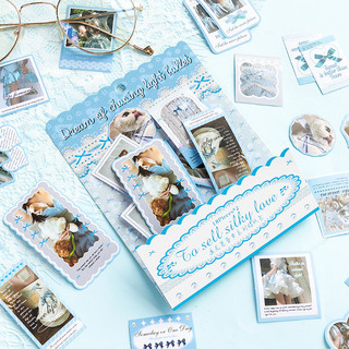 Sticker Niêm Phong Nơ Tiểu Thư 36 Miếng Cắt Sẵn Ballet Core Vintage Timo ST23