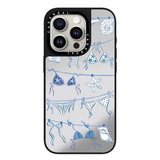 CASENEAL Graffiti Quần Áo Gương Chất Lượng Cao Ốp Lưng Điện Thoại Thích Hợp Cho iPhone 17ProMax 17pro 17 air 16promax 16 15promax 15 14promax 13 13promax Ốp Lưng Cứng Chống Rơi Thời Trang