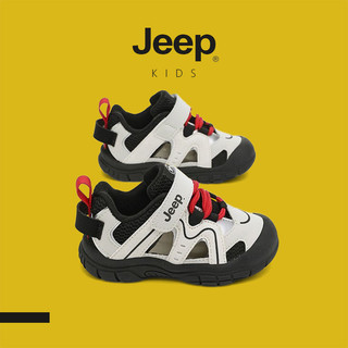 JEEP Giày Trẻ Em Bé Trai Bé Gái Giày Sandal Tập Đi Baotou Chống Trơn Trượt Rỗng Mùa Hè Ngoài Trời Giày Đi Biển