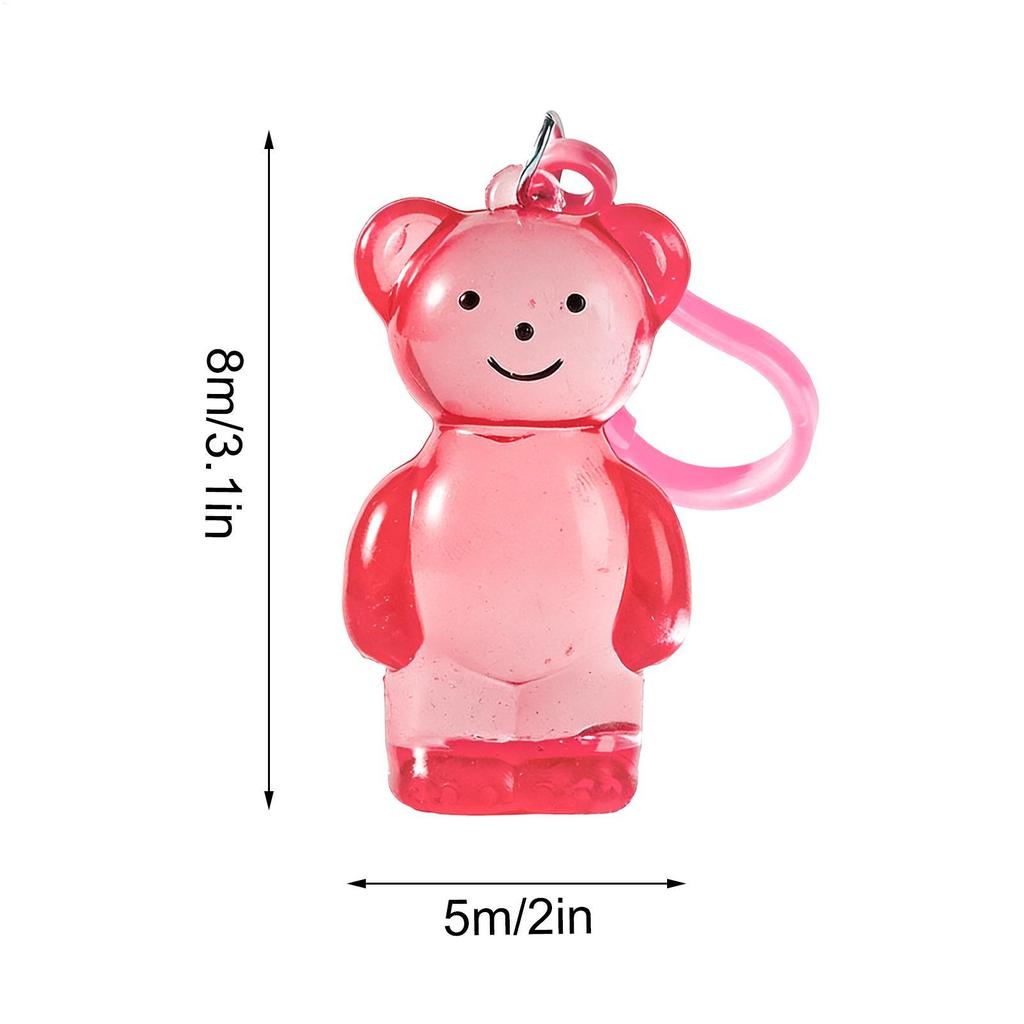 Gấu Dễ Thương Nee Doh Maltose Squishy Móc Khóa Bột Nhiều Màu Sắc Cảm Giác Thần Tài Đồ Chơi Túi Giảm Căng Thẳng Mặt Dây Chuyền saixit2vn