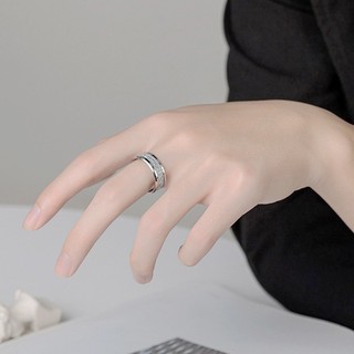 Thời trang nam: Nhẫn titan và thép không gỉ nhanh màu