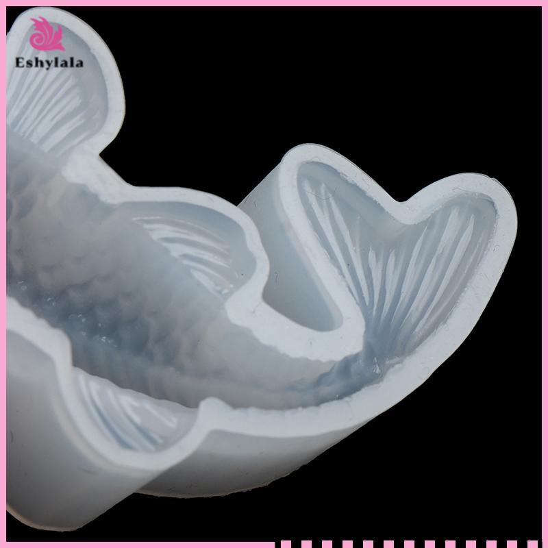 Eshylala Khuôn Silicon 3D Hình Cá Koi Cho Trang Sức Epoxy - DIY thủ công mới