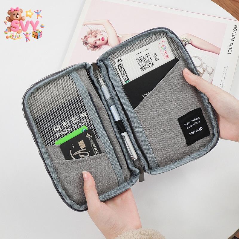 [SVY] RFID Bloing Ví đựng hộ chiếu chống nước Hộp đựng gia đình Hộp đựng du lịch cho những cuộc phiêu lưu an toàn