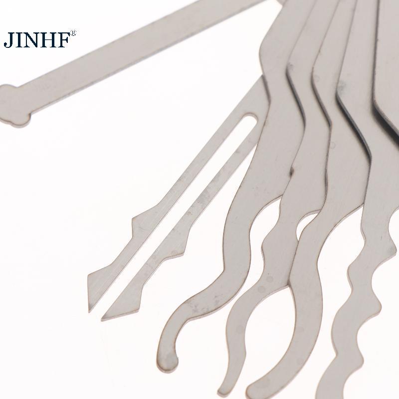 JINHF 10 / 11 / 16 Cái Dụng Cụ Losmith Đa Năng Chìa Khóa Bộ Một Từ Los Phụ Kiện Sửa Chữa Dụng Cụ Chìa Khóa Điện Cho SOWOYOO HOT