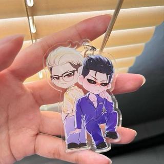 Lookism keychain - Gantungan Kunci Akrilik Premium 2 Sisi. - Jonggun