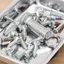 GIÁ RẺ 1 Cái Khay Linh Kiện Từ Tính, Dụng Cụ Tổ Chức Dụng Cụ Đa Năng Nam Châm, Bạc Tròn Vuông Bộ Phận Thép Không Gỉ Bát Để Bảo Quản Vít Tự Động Hút Miếng Lót Dụng Cụ