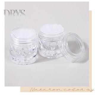 (TFT) 2 / 5 Chiếc Lọ Rỗng Có Lưới Rời Hộp Đựng Bột Nắp Trong Suốt Tự Làm Mỹ Phẩm Chai Có Thể Đổ Lại MỚI