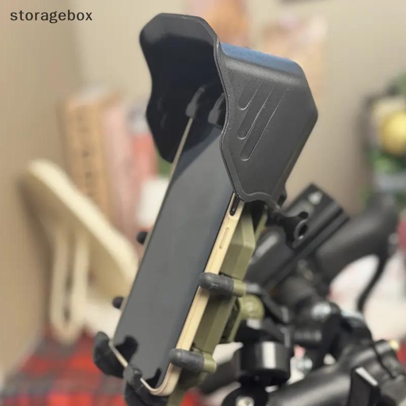 [Hộp đựng] Điều hướng Giá đỡ điện thoại Mũ bảo hiểm Mini Mũ chống nắng Pin ô tô Chống nước Rider Xe máy Giá đỡ điện thoại Vỏ che mưa Giá đỡ Tấm che nắng Đẹp