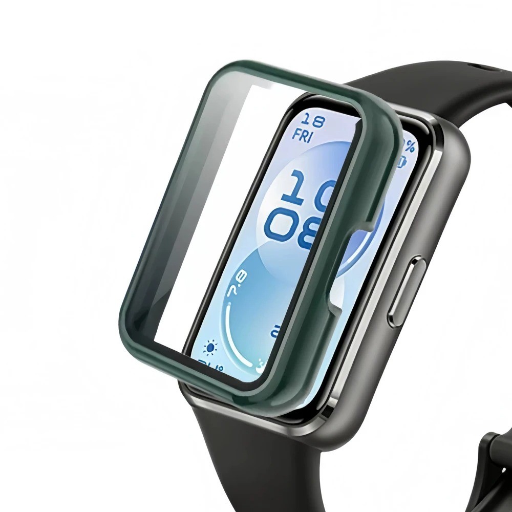 Ốp Lưng Cho Huawei Band 11 11Pro 10 9 8 Bảo Vệ Màn Hình Toàn Diện Cứng PC Ốp Lưng Kính Cường Lực Vỏ Đồng Hồ Bảo Vệ