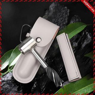 Leipupa Máy khoan cầm tay Mũi khoan Bushcraft Dụng cụ Auger thủ công cho ba lô Cắm trại