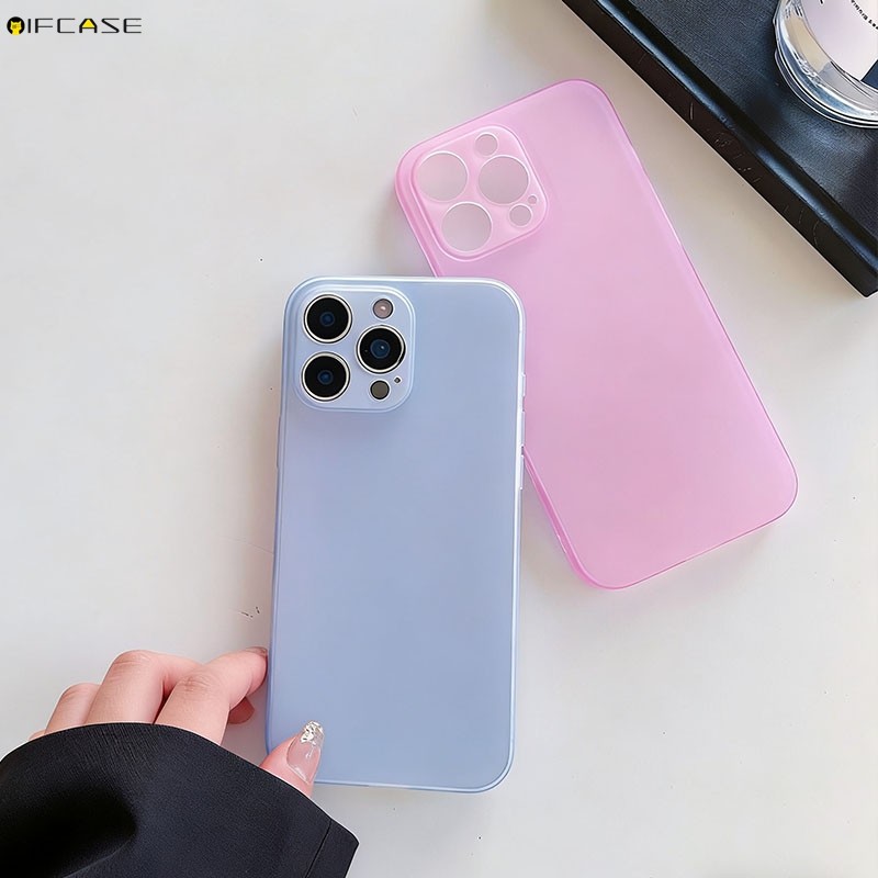 Dành Cho Vivo Y75 Y72 Y58 Y56 Y55 Y55S Y51 Y51A V29 V29E V27 Pro Z9 Lite 5G 4G Vỏ Điện Thoại Mờ Cam Xanh Hồng Dễ Thương Đơn Giản Đen Mỏng Trong Suốt Vỏ Mềm