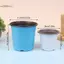 TRTR 10 Cái Chậu Hoa Nhựa Trồng Cho Chậu Hoa Nhỏ Đơn Giản Trồng Cây Giống Chậu Hoa Thiên Tính Chậu Mầm Non VN