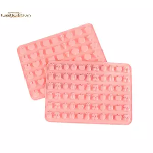 TRTR 1 Loại Sugarcraft Khuôn Silicon DIY Gummy Động Vật Fondant Chocolate Kẹo Khuôn Bánh Nhựa Nghệ Thuật Nướng Trang Trí Dụng Cụ VN