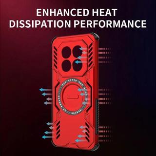 Vỏ giáp chống sốc sang trọng cho Redmi Note 15 Pro Plus 15Pro + 5G 4G 2026 Vỏ tản nhiệt từ tính Sạc không dây Vỏ chống sốc cho Note15Pro Vỏ bảo vệ cản cứng