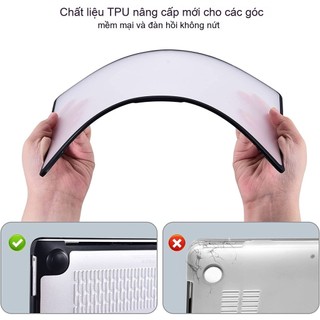 Ốp Macbook Air Pro NEO M5 M4 Lưng Cứng Linh Hoạt Cho M3 M2 M1 13 / 14 / 15 / 16 Inch 2020-2025 Vỏ Bàn Phím Miễn Phí