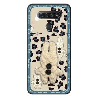 Thiết Kế Thời Trang Ốp Lưng Mềm Ốp Lưng Điện Thoại LG K51 / Phản Quang / L555DL Miếng Dán Vải Bảo Vệ Bền Sang Trọng Chống Sốc Dễ Thương Chống Va Đập Silicon Bọc Toàn Bộ Túi Điện Thoại Chống Bụi 3D Chống Thấm Nước