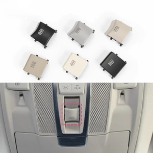 1 Chiếc Ô Tô Cửa Sổ Cửa Sổ Cửa Sổ Nút Bao Nhựa Cho Xe Mercedes-Benz W166 W292 ML300 ML350 GL450 GLE400 GLS X166 W463 G350 G500