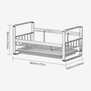 Giá Đỡ Bọt Biển Cho Bồn Rửa Nhà Bếp Đa Năng Tự Thoát Đĩa Xà Phòng Xốp Caddy Giá Bếp Mặt Bàn Lưu Trữ Essentials