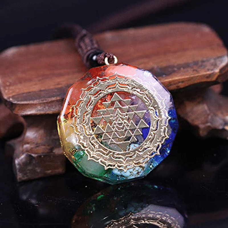 Vòng Cổ Orgonite Pha Lê - Tác dụng May Mắn & Chữa Bệnh - quà tặng lý tưởng