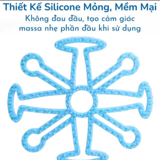 LÓT MŨ CHỐNG XẸP TÓC BẰNG SILICONE MỀM MẠI GIÚP ĐỘI MŨ THOẢI MÁI KHÔNG NGỨA KHÔNG ĐAU DA ĐẦU