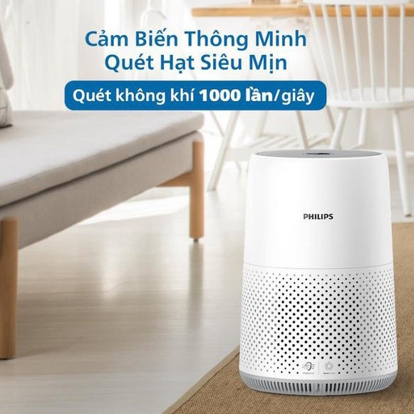 Máy lọc không khí Philips AC0850/20 - Diện tích 49m2 - Kết nối wifi - Bảo hành chính hãng 24 tháng