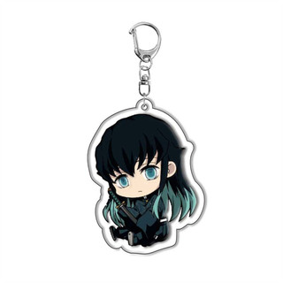 Anime GOODS Acrylic Keychain cute y2k Demon Slayer keychain for bag keys car key bag backpack
