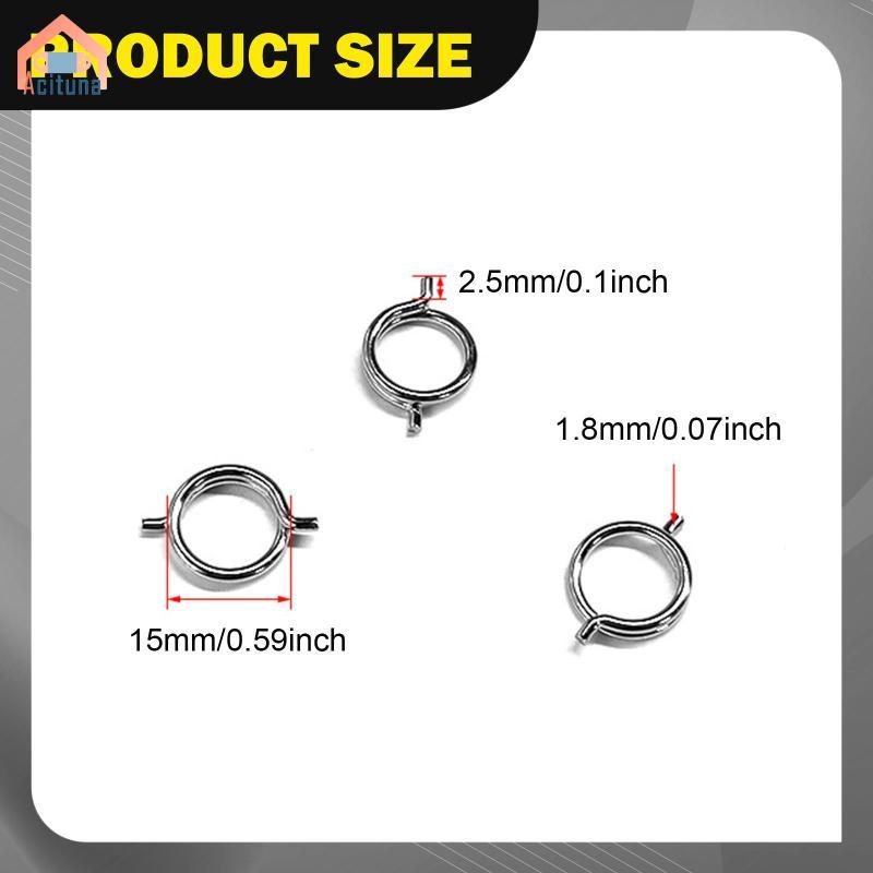 10 Chiếc Kéo Lò Xo Linh Kiện Thiết Yếu Tự Động Trở Lại Thép Dễ Dàng Lắp Đặt Nhà Bếp Kéo Phần Thay Thế