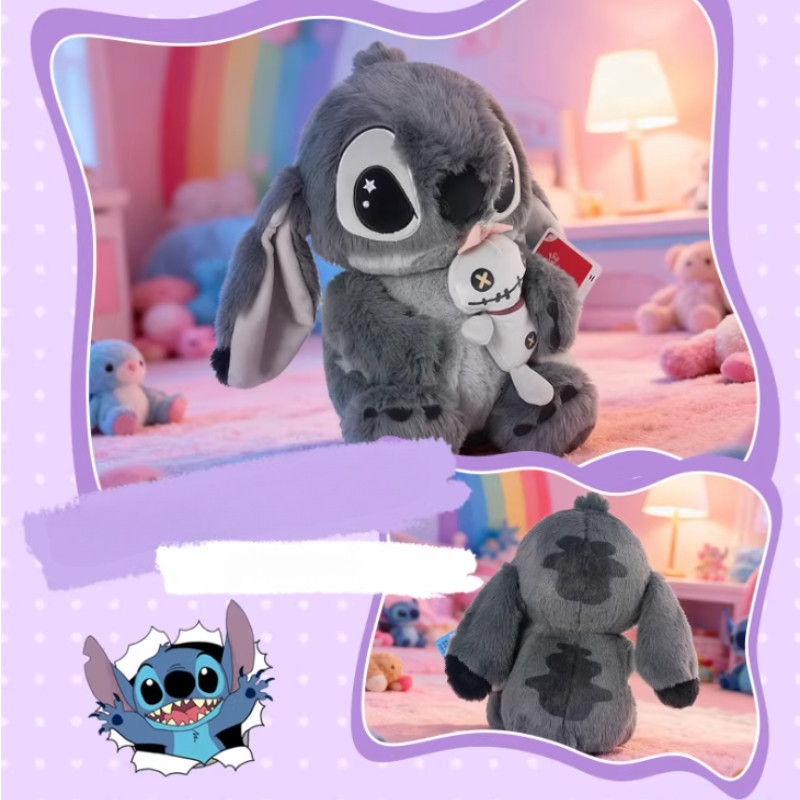 Mới Màu Xám Stitch Sang Trọng Búp Bê,Hình Dáng Dễ Thương,Đồ Chơi Bông,Quà Sinh Nhật Cho Trẻ Em