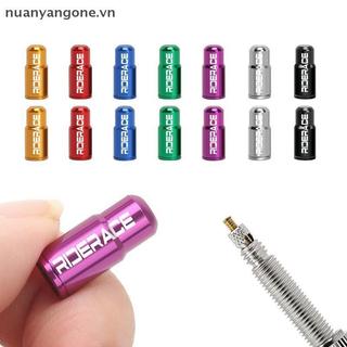 Nuanyangone.vn 10 Chiếc Van Lốp Chống Bụi Hợp Kim Nhôm Nhẹ Xe Đạp Đường Bộ Ống Lốp Khí Vòi Phun Cho FV Presta Mới