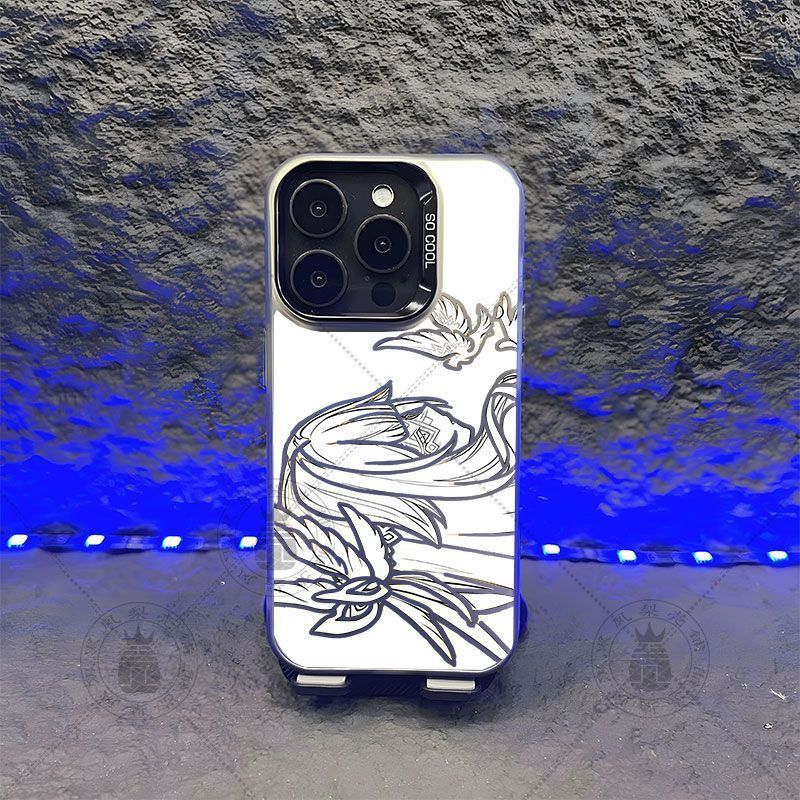 Ốp điện thoại Gạc lông vũ Genshin Impact / Columbina / Genshin Columbia Q iPhone16 / vdsf