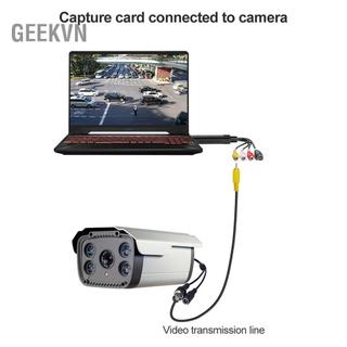 Geekvn Geekvn SIUKE USB Capture Card VHS to Digital Converter 2.0 Video Audio Box VCR TV Hỗ trợ Win 7/8/10