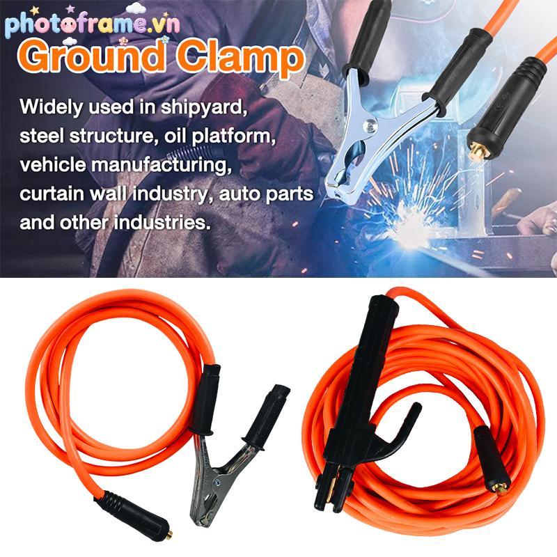 Photoframe Cáp Dây 300A 10 mét Công Cụ Điện Cực Giá Đỡ Đồng Sắt Kẹp Phụ Kiện Thay Thế