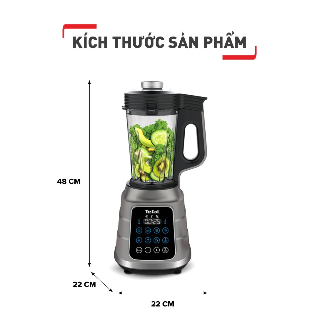 [KOL/KOC] Máy làm sữa hạt sinh tố Tefal BL985A31 - Công suất 1300W - Bảo hành chính hãng 24 tháng