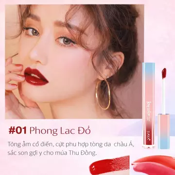 Son Tint Bóng Gương Dưỡng Ẩm – Không Trôi, Không Dính Cốc, Set Son Hot Trend Bán Chạy