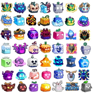 móc khóa game blox fruit ảnh dán game blox fruit có các mẫu lựa chọn