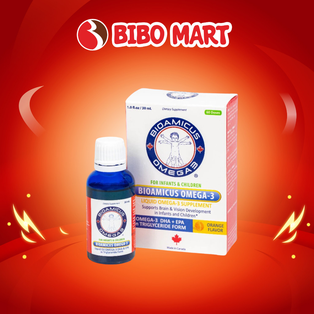 BioAmicus DHA Omega-3 Dạng Giọt Phát Triển Não Bộ Tăng Cưởng Thể Chất ...