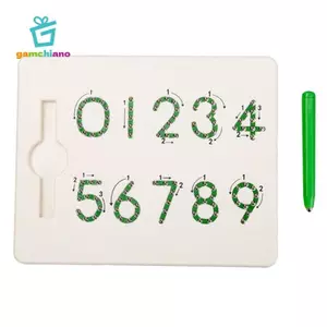 Gamchiano Bảng Vẽ Trẻ Em Có Bút, Số Truy Tìm Giáo Dục 0-9 Viết 3 +