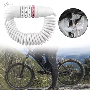 Khóa cáp xe đạp chống trộm Jfory Dễ sử dụng Kết hợp Khóa dây an ninh di động cho xe đạp đường núi