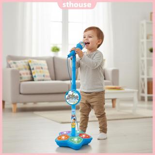 [Mới] Máy Karaoke Trẻ Em Có Đèn Sân Khấu Nhấp Nháy Có Thể Điều Chỉnh Micro Trẻ Em Quà Tặng Sinh Nhật Giáng Sinh Cho Bé Gái Bé Trai