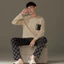 Mùa Xuân, Mùa Thu 2025 Bộ Đồ Ngủ Nam Dài Tay Quần Sọc Homewear Phù Hợp Với Mặc Ngoài Thu Đông
