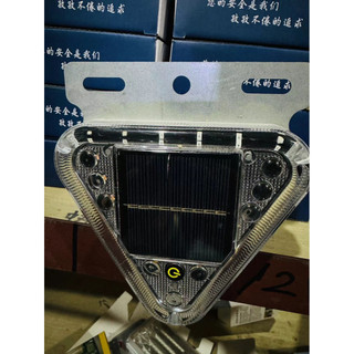 Biển tam giác nguy hiểm LED năng lượng mặt trời, Cảnh Báo / Đèn Nguy Hiểm, Năng Lượng Mặt Trời, Đèn LED, Buổi Tối / Đêm