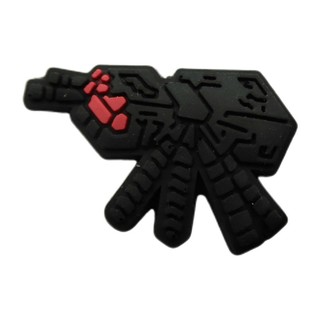 Set 12 Sticker/ Charm dẻo gắn dép Minecraft vui nhộn