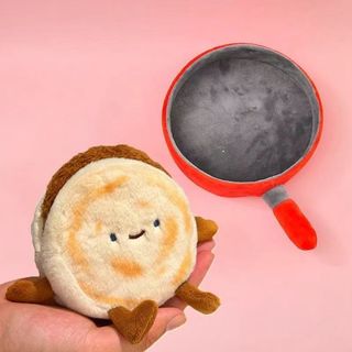 Sáng Tạo Ngộ nghĩnh Gà Chiên May Mắn Xô Oden Sang Trọng Đồ Chơi Sinh Viên Máy Tính Để Bàn Trang Trí Mặt Dây Chuyền Lấy Máy Quà Tặng