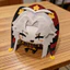 PS1 The Freak Circus Jester Pierrot Plushie Otome Game Hàng hóa Flat Bean Body Cotton Túi sang trọng Charm SP1