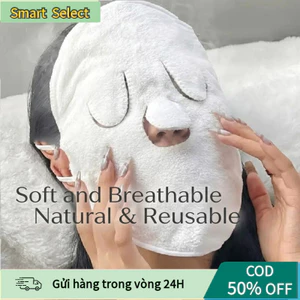 【COD】Mặt nạ hơi nước được làm từ vải mềm, có thể tái sử dụng, làm sạch lỗ chân lông và giúp da mịn màng, mềm mại