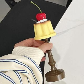 [ASDFGER] Đồ trang trí dễ thương Khí quyển Pudding Đèn ngủ Món tráng miệng Đèn bàn trang trí