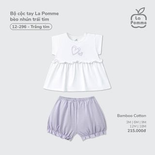 La Pomme SS26.T2.3 Bộ cộc tay cho bé 0m-3Y
