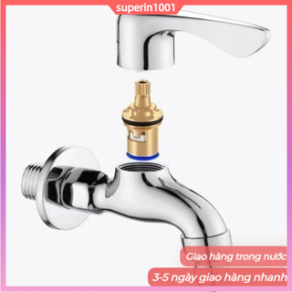 Đa Năng Vòi Lõi Van Tất Cả Đồng Mở Nhanh Lõi Vòi Tam Giác Van Đơn Nóng Lạnh Phụ Kiện Gốm 1 Chiếc