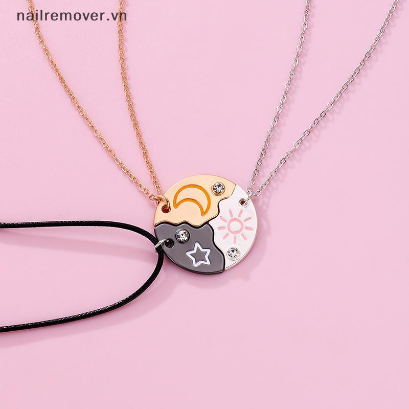 Mặt Dây Chuyền Nelace Đôi Cho Bạn Bè, Bộ 3 Chiếc Mới
